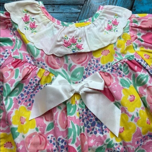 VINTAGE Floral Jumpsuit - Picture 3 of 7